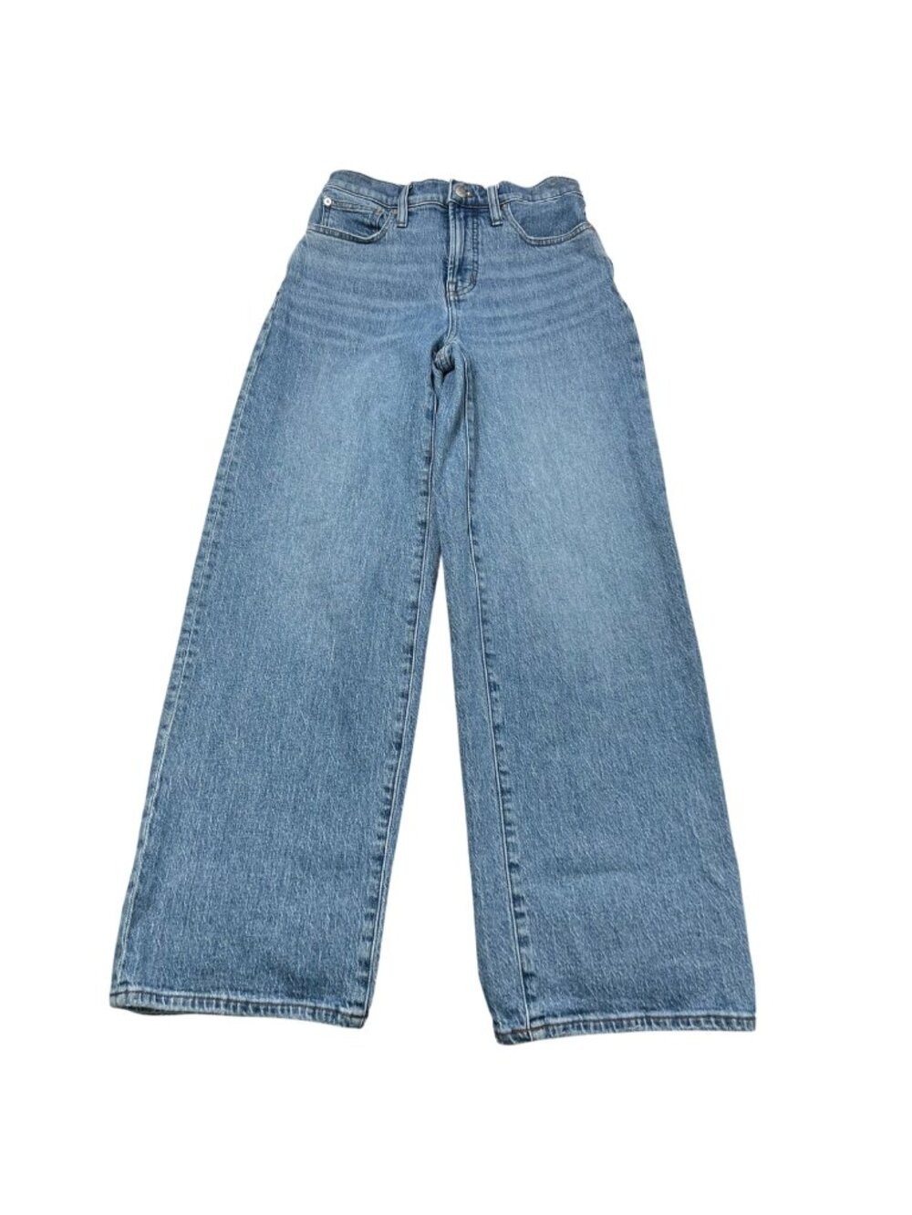 Madewell The Perfect Vintage Wide-Leg Jeans Size 25 Light Wash